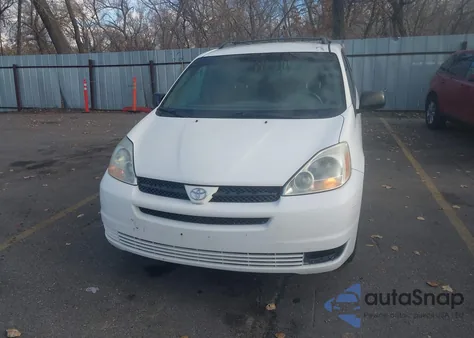 2005 Toyota Sienna Le z USA, uszkodzony, nr VIN 5TDZA23C25S326473